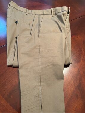 Wooyoungmi Men's Olive Chino Trousers